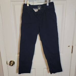 Bass 0 Navy Chino Capri